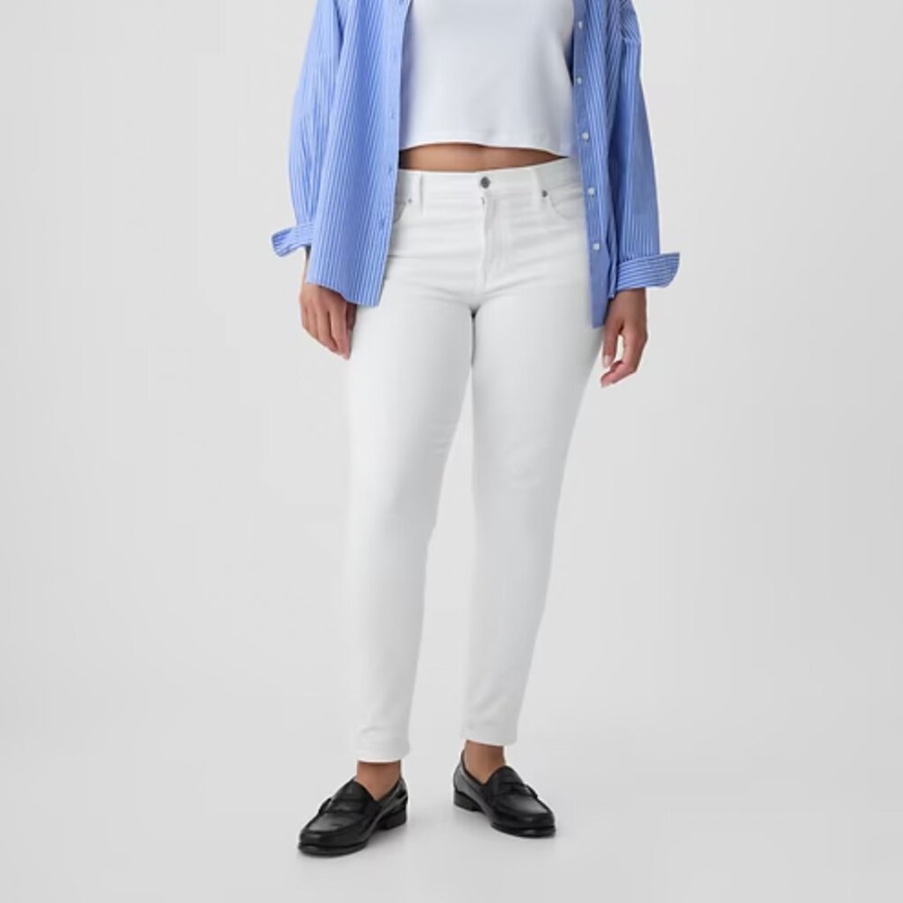 Gap Mid Rise True Skinny Jeans